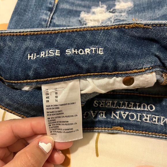 American Eagle Super Stretch Hi-Rise Shortie - Picture 3 of 6